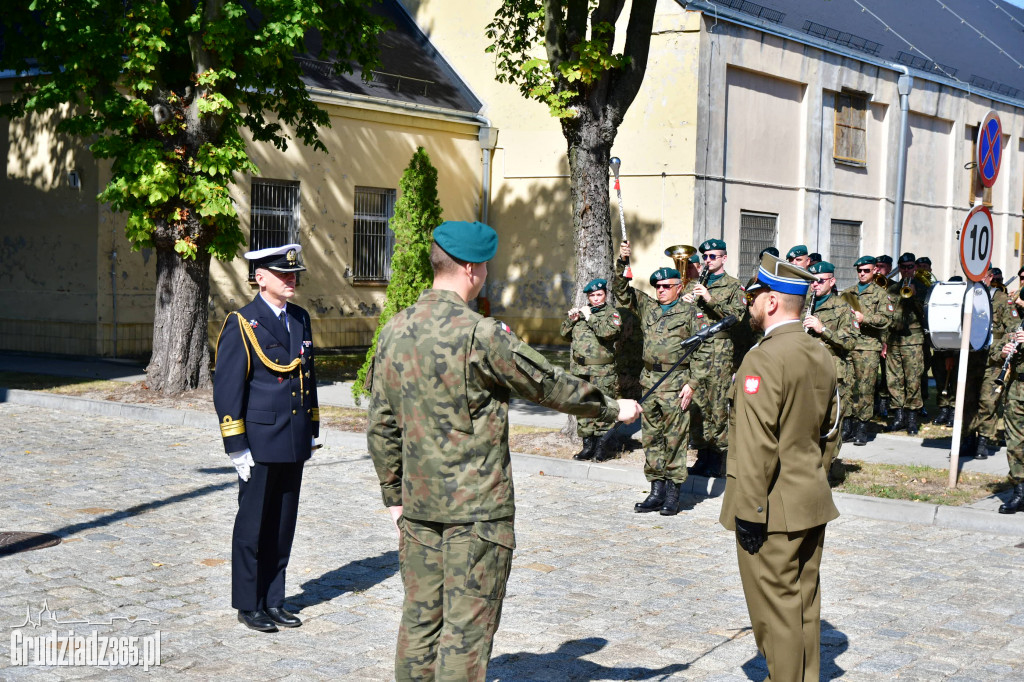 Uroczysta zbiórka batalionu Grudziadz