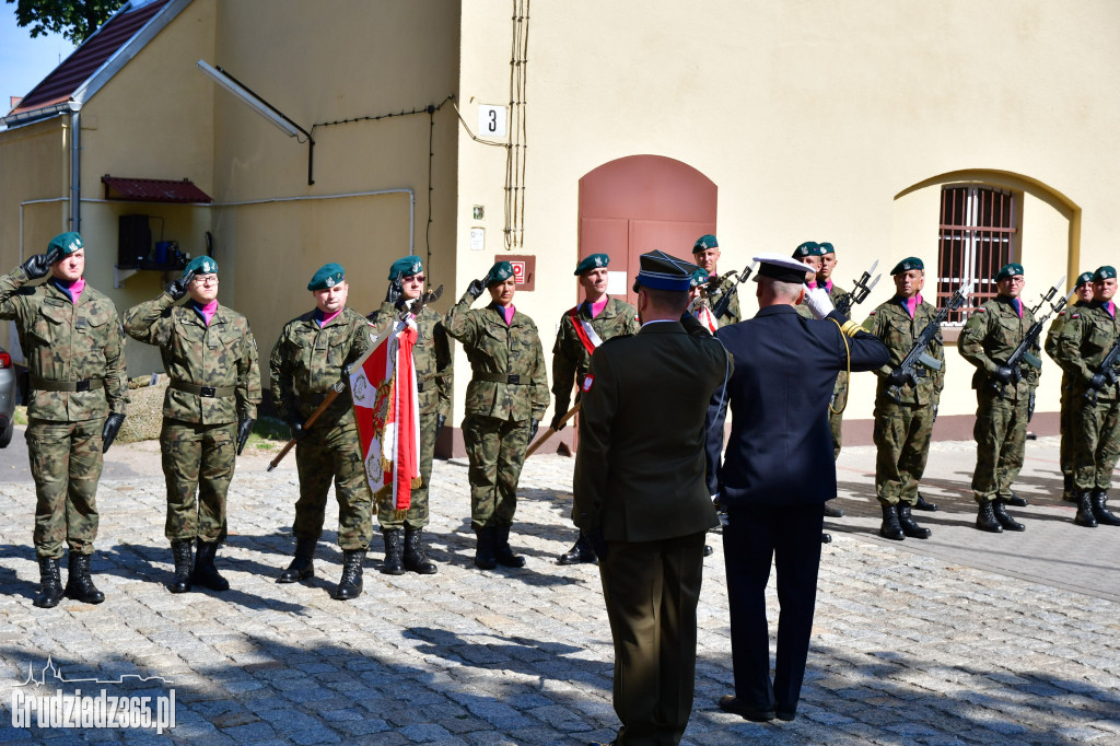 Uroczysta zbiórka batalionu Grudziadz