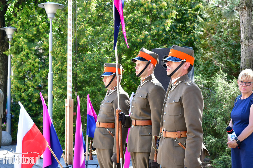 Uroczysta zbiórka batalionu Grudziadz