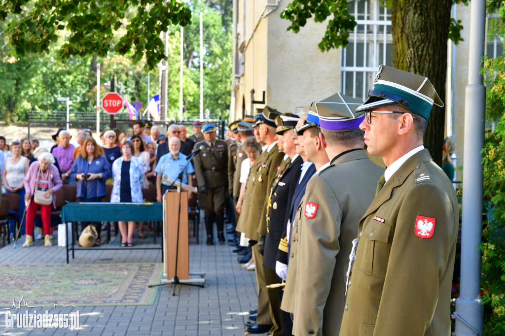 Uroczysta zbiórka batalionu Grudziadz