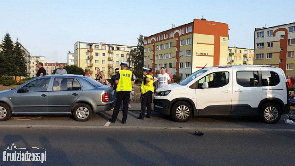 Potrącenie dziecka na ulicy Kalinkowej