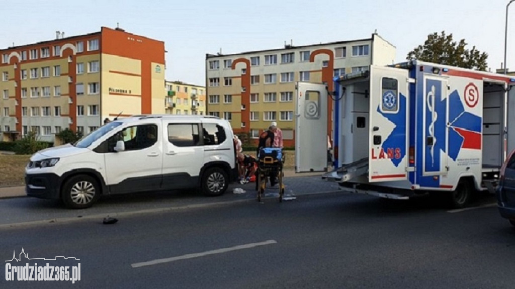 Potrącenie dziecka na ulicy Kalinkowej