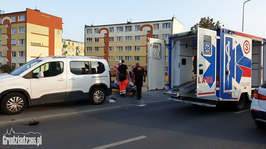 Potrącenie dziecka na ulicy Kalinkowej