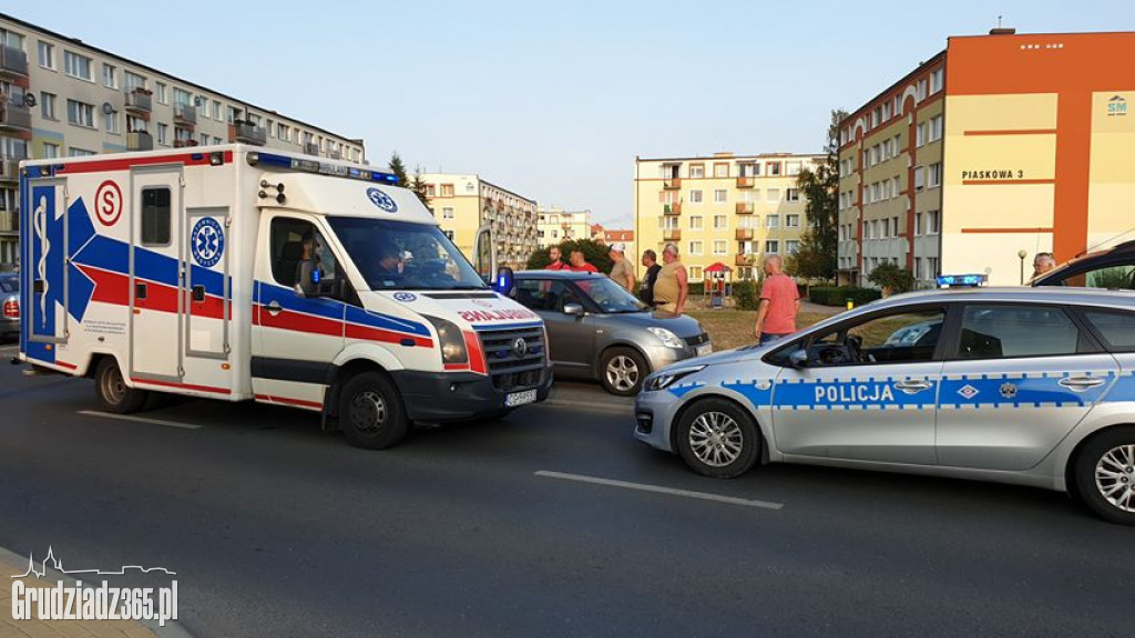 Potrącenie dziecka na ulicy Kalinkowej