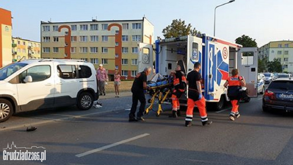 Potrącenie dziecka na ulicy Kalinkowej