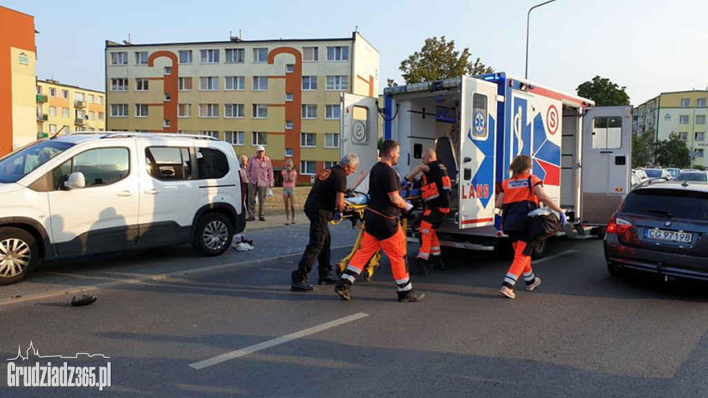 Potrącenie dziecka na ulicy Kalinkowej