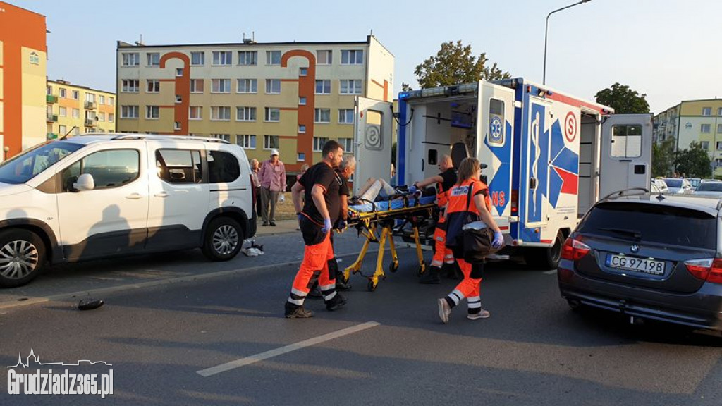 Potrącenie dziecka na ulicy Kalinkowej