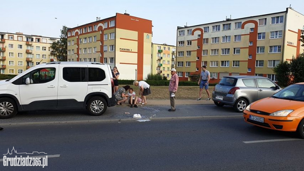 Potrącenie dziecka na ulicy Kalinkowej