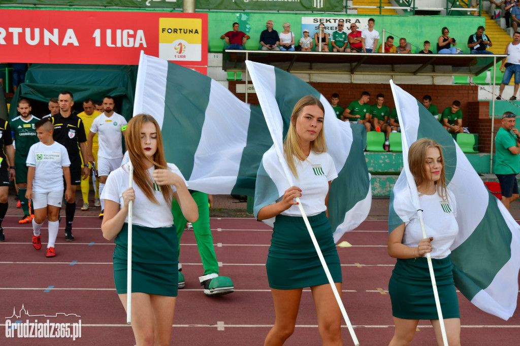 Olimpia Grudziądz wygrywa z Wartą Poznań