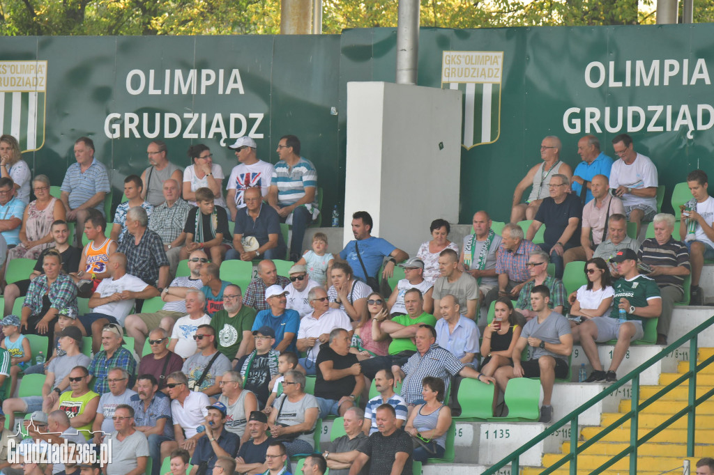 Olimpia Grudziądz wygrywa z Wartą Poznań