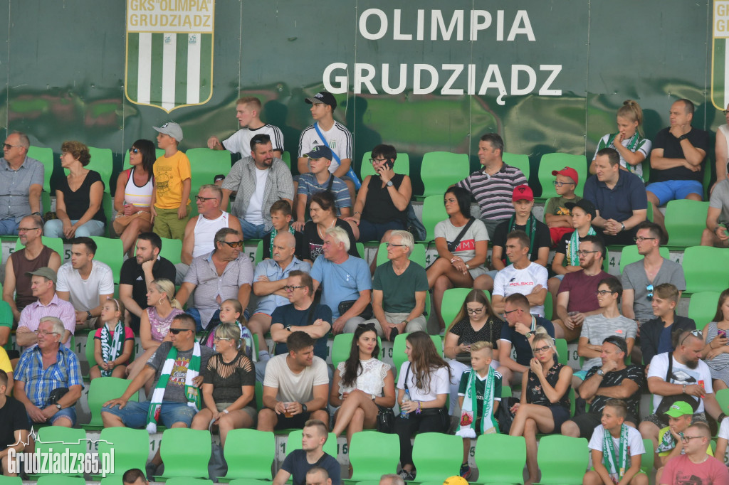 Olimpia Grudziądz wygrywa z Wartą Poznań