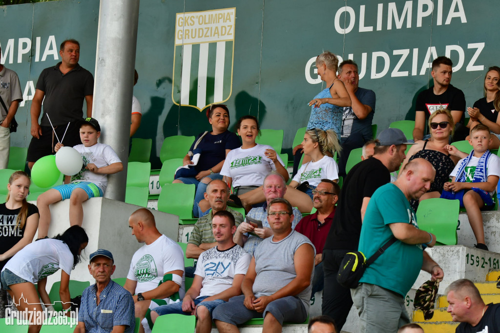 Olimpia Grudziądz wygrywa z Wartą Poznań