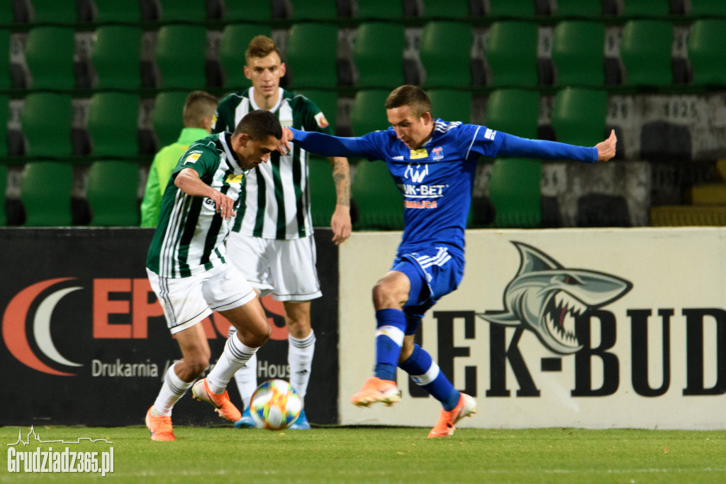Olimpia Grudziądz wygrywa z Termalicą