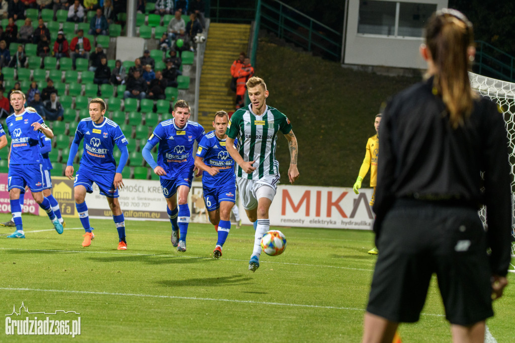 Olimpia Grudziądz wygrywa z Termalicą
