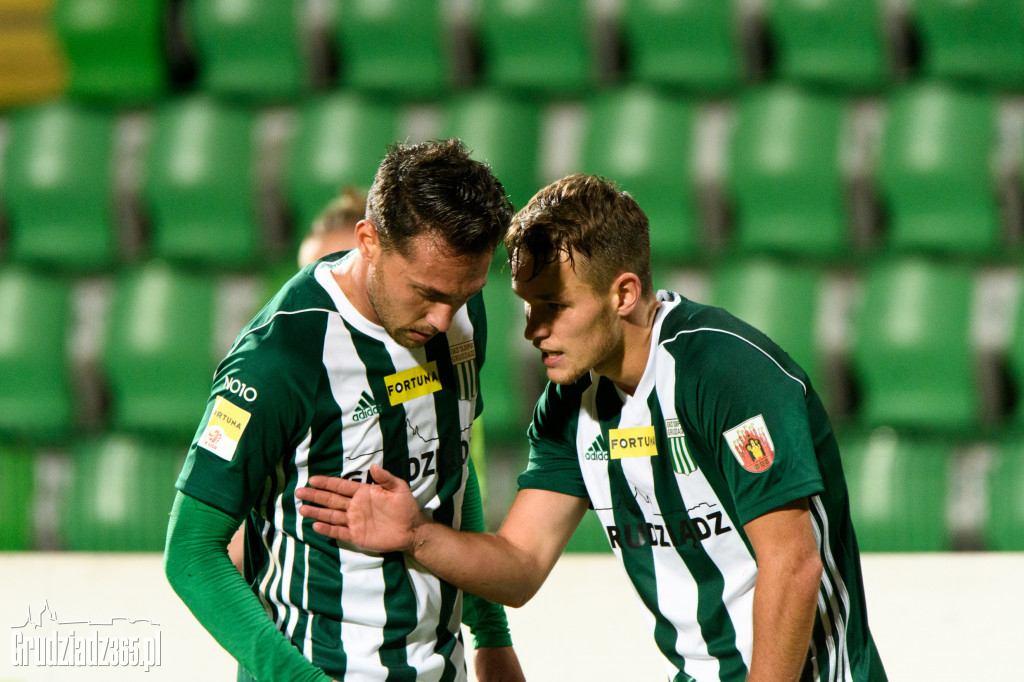 Olimpia Grudziądz wygrywa z Termalicą