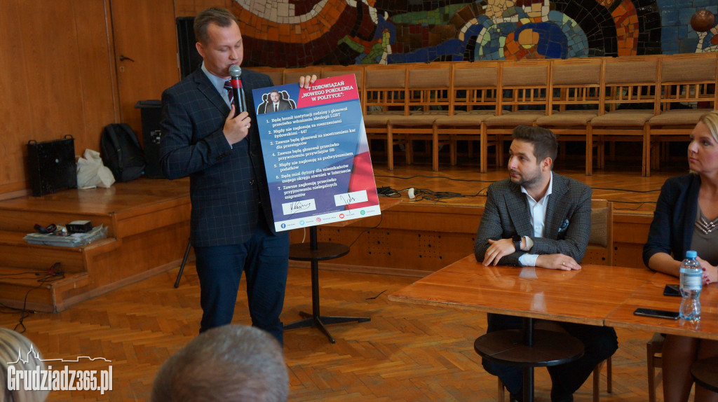 Patryk Jaki wspiera kandydatów PiS do Parlamentu