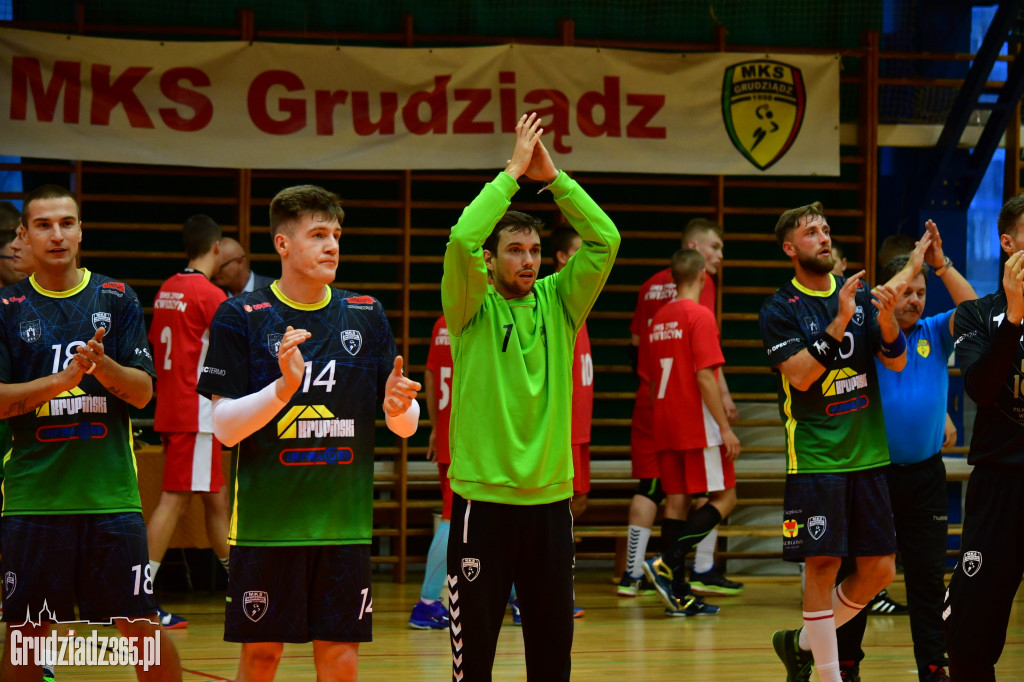 MKS Grudziądz wysoko wygrywa z ZPRP Kwidzyn