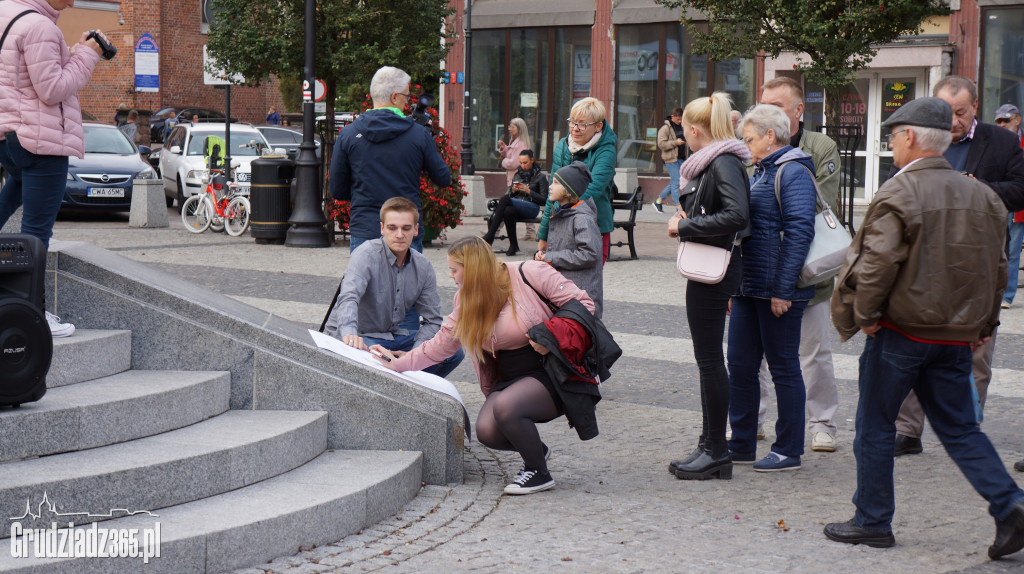 Protest mieszkańców w sprawie szpitala