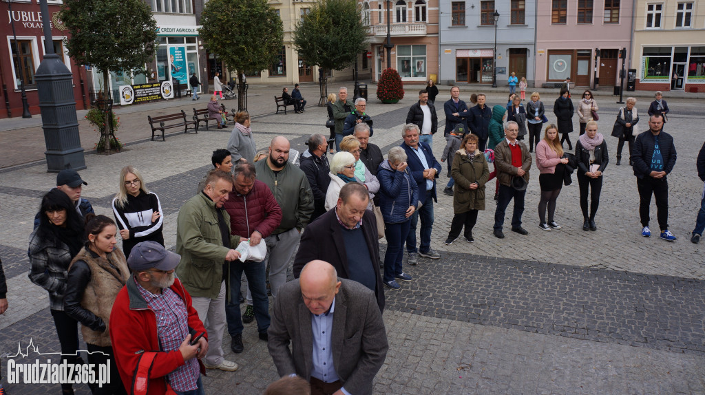 Protest mieszkańców w sprawie szpitala