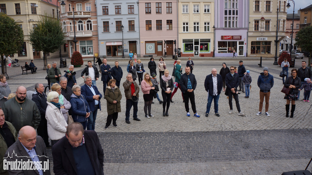 Protest mieszkańców w sprawie szpitala