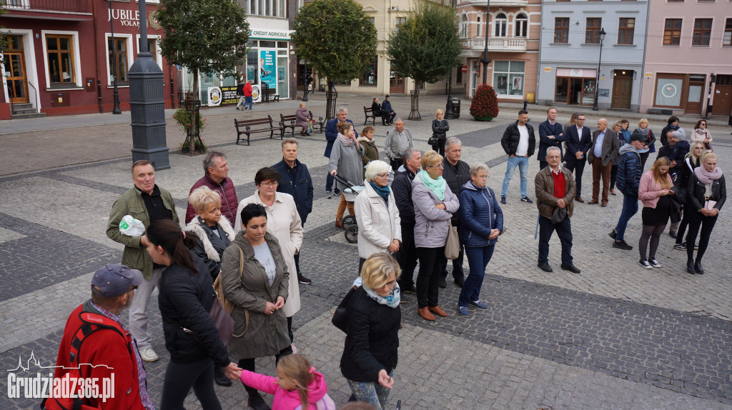 Protest mieszkańców w sprawie szpitala