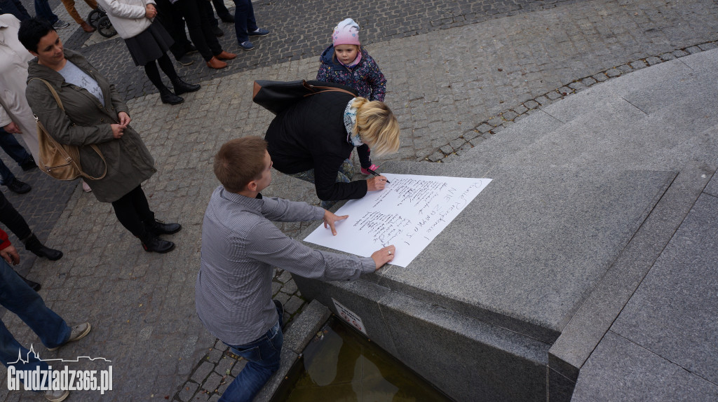 Protest mieszkańców w sprawie szpitala