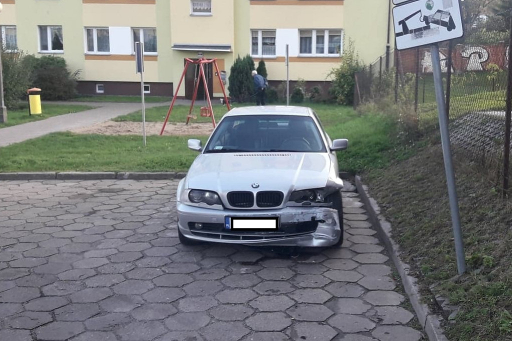 Zdarzenie drogowe na Bydgoskiej