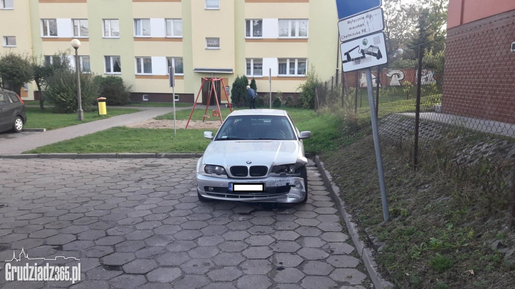 Zdarzenie drogowe na Bydgoskiej
