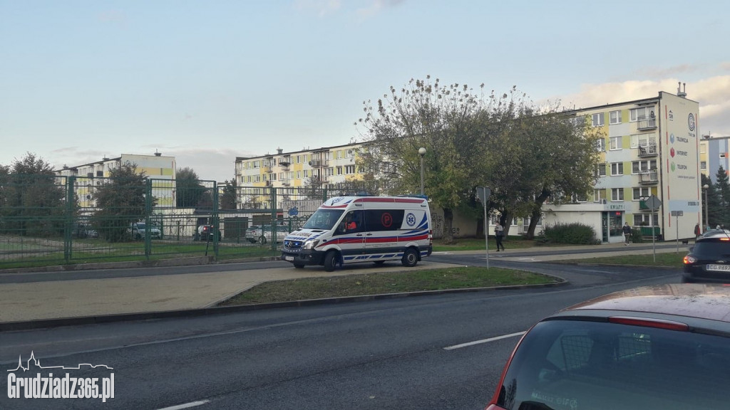 Zdarzenie drogowe na Bydgoskiej