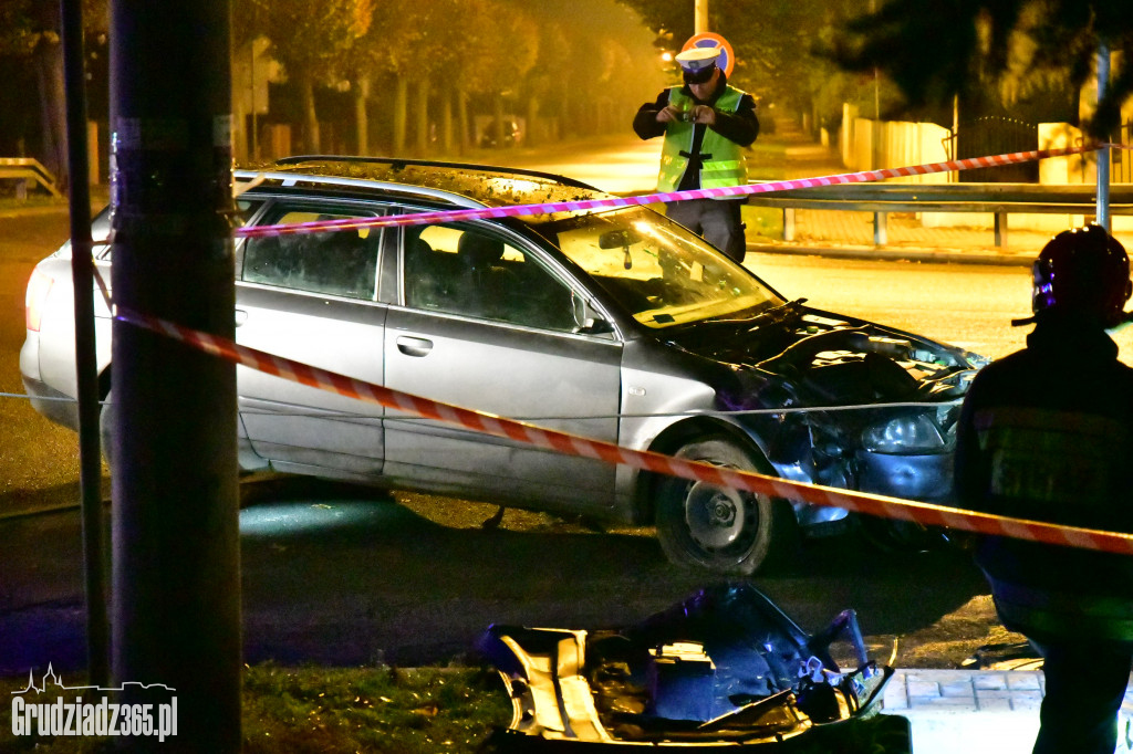 Zderzył się z płotem i uciekł z miejsca zdarzenia