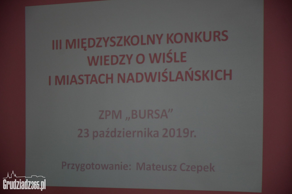 Konkurs O Wiśle- Bursa