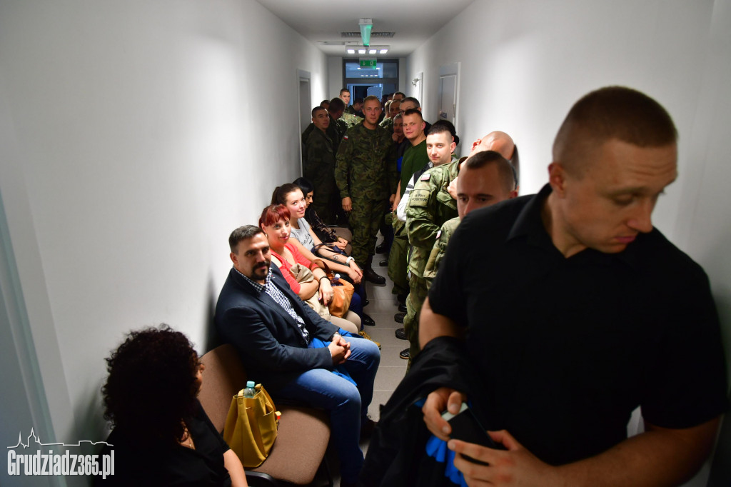 Zbiórka krwi Służb Mundurowych
