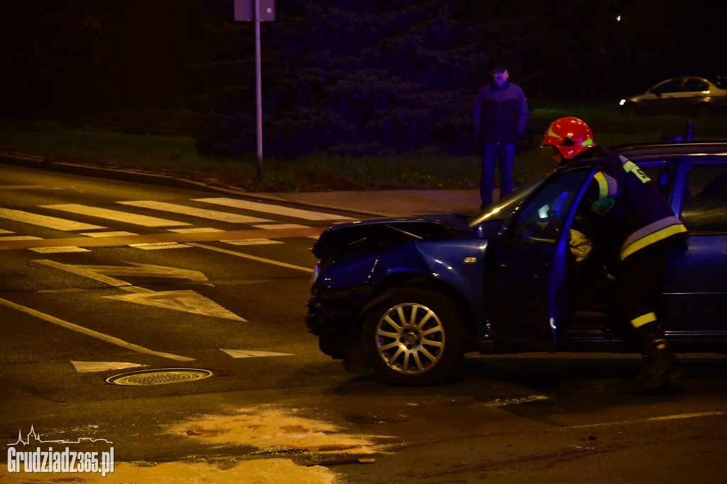 Kolizja na skrzyżowaniu Al 23 Stycznia i Focha