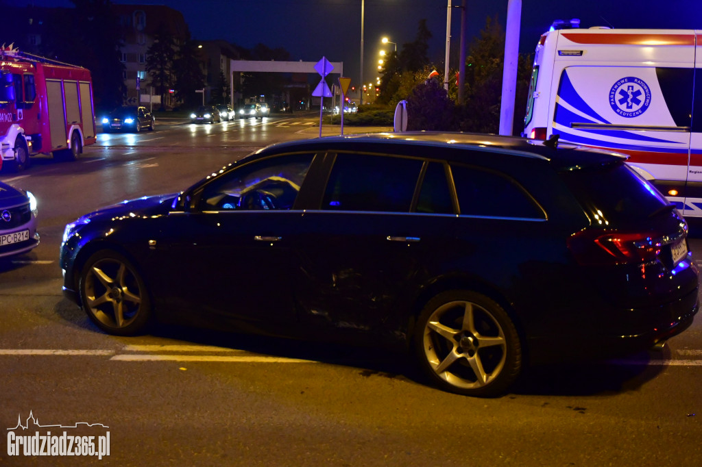 Kolizja na skrzyżowaniu Al 23 Stycznia i Focha