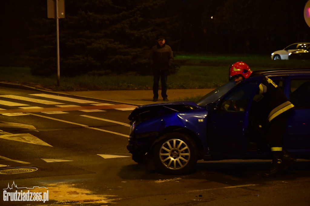 Kolizja na skrzyżowaniu Al 23 Stycznia i Focha