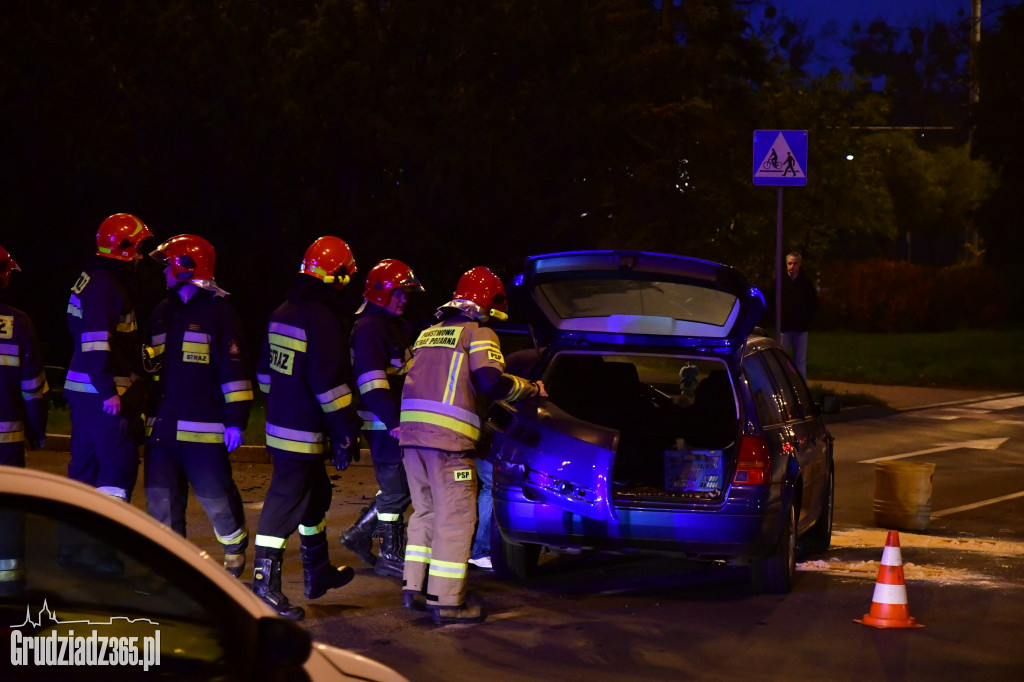 Kolizja na skrzyżowaniu Al 23 Stycznia i Focha