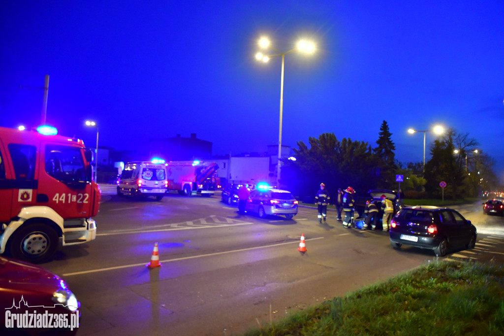 Kolizja na skrzyżowaniu Al 23 Stycznia i Focha
