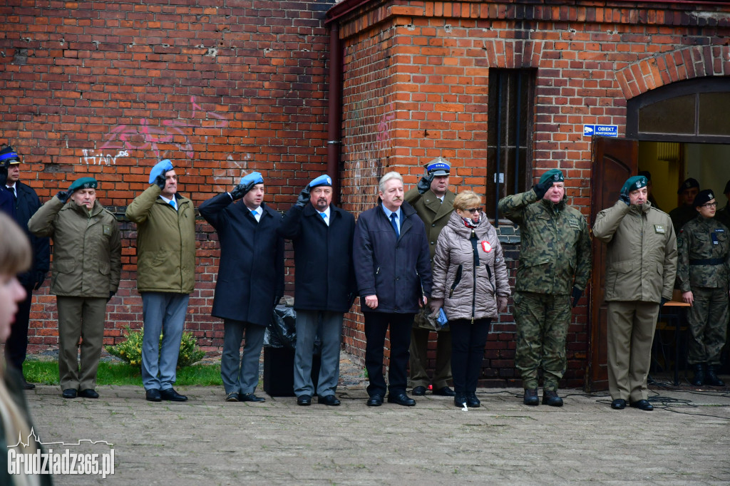 Przysięga Strzelców z III LO w Grudzidzu- foto