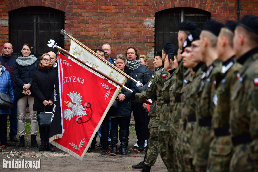 Przysięga Strzelców z III LO w Grudzidzu- foto