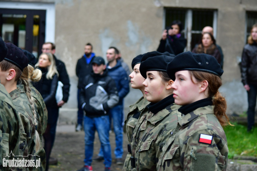 Przysięga Strzelców z III LO w Grudzidzu- foto