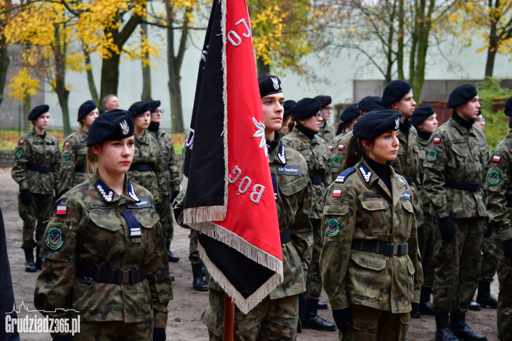 Przysięga Strzelców z III LO w Grudzidzu- foto