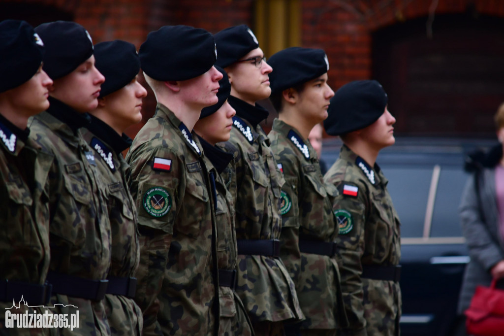 Przysięga Strzelców z III LO w Grudzidzu- foto