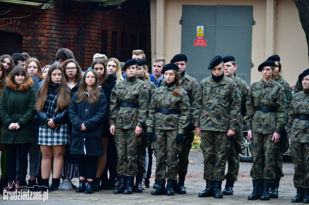 Przysięga Strzelców z III LO w Grudzidzu- foto