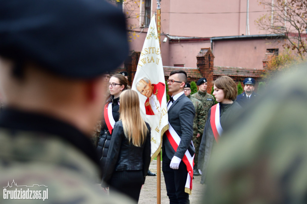 Przysięga Strzelców z III LO w Grudzidzu- foto