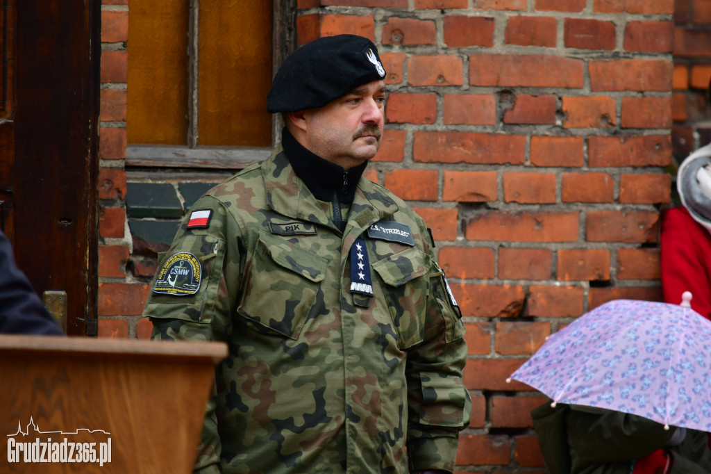 Przysięga Strzelców z III LO w Grudzidzu- foto