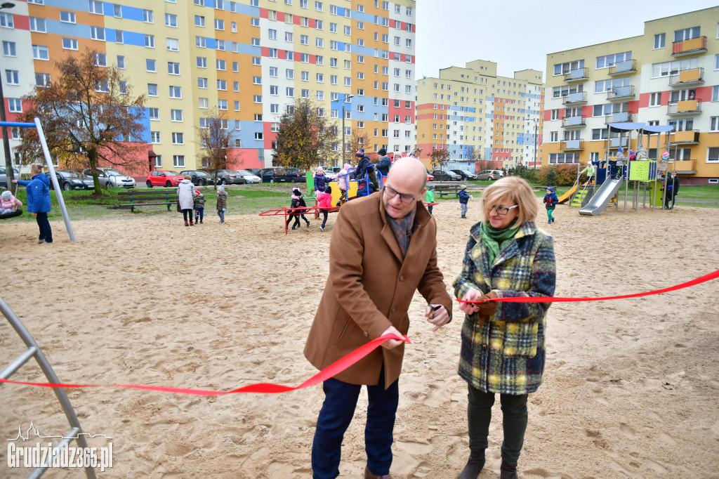 GBO- otwarcie placu zabaw na oś. Lotnisko