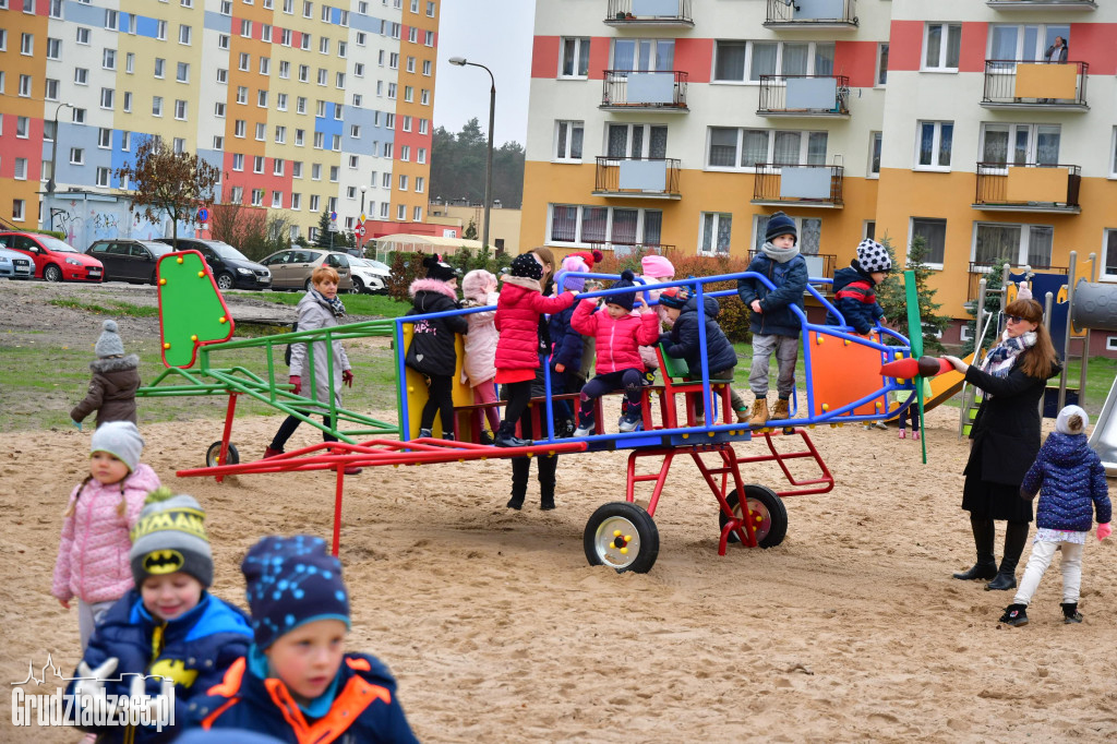 GBO- otwarcie placu zabaw na oś. Lotnisko