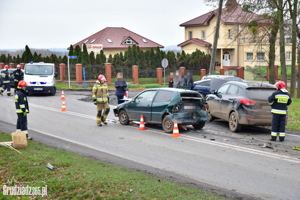 Kolizja na DK 55 na wysokości Jaworowej- utrudnienia