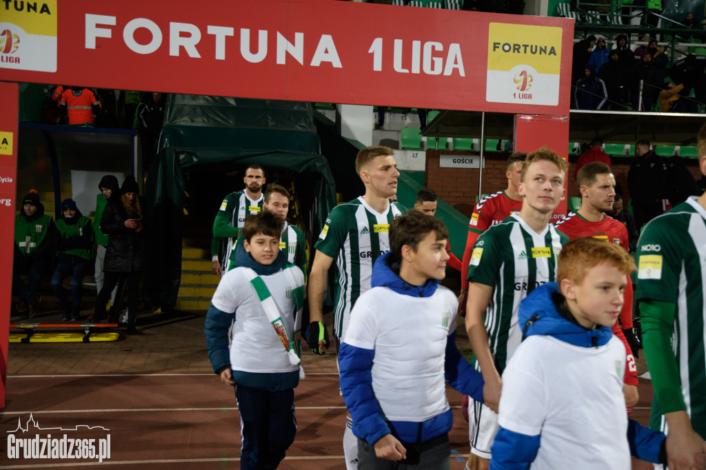 Olimpia Grudziądz pokonuje Zagłębie Sosnowiec