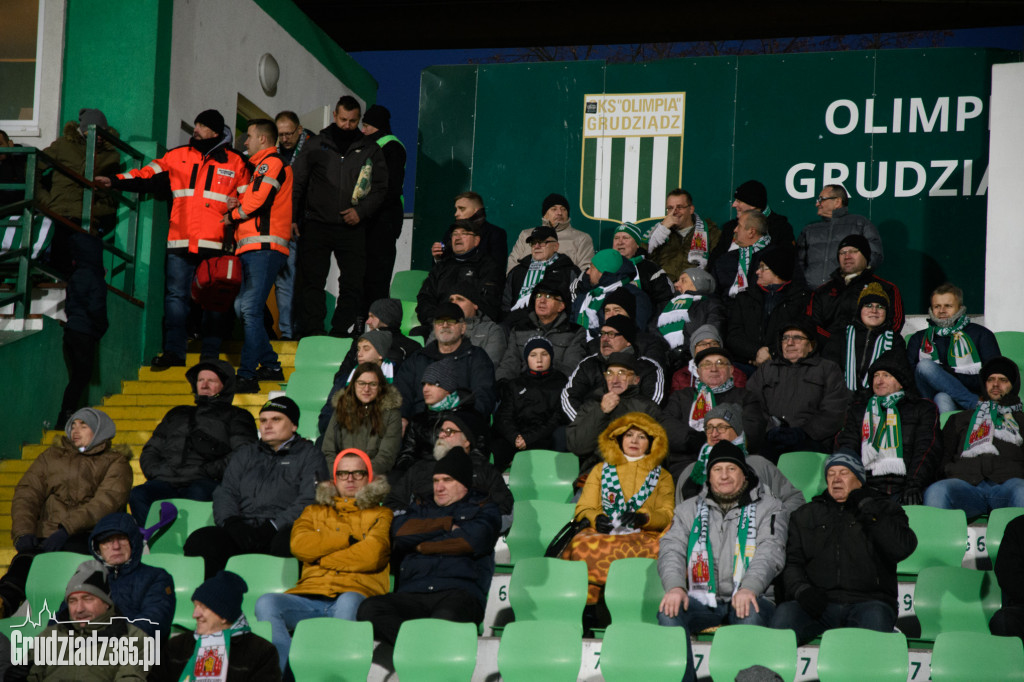 Olimpia Grudziądz pokonuje Zagłębie Sosnowiec